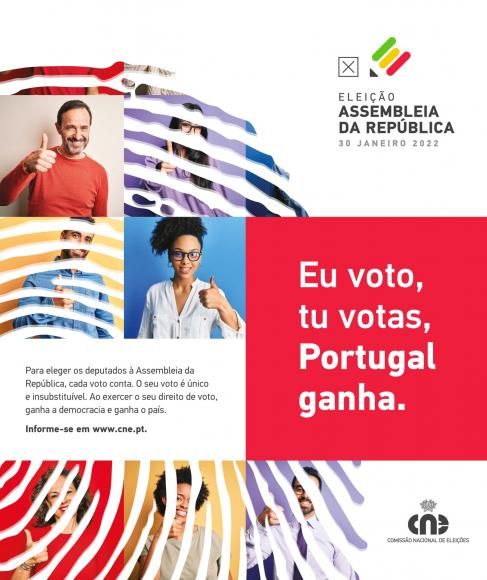 Legislativas 2022: votação de eleitores confinados no dia 30 janeiro